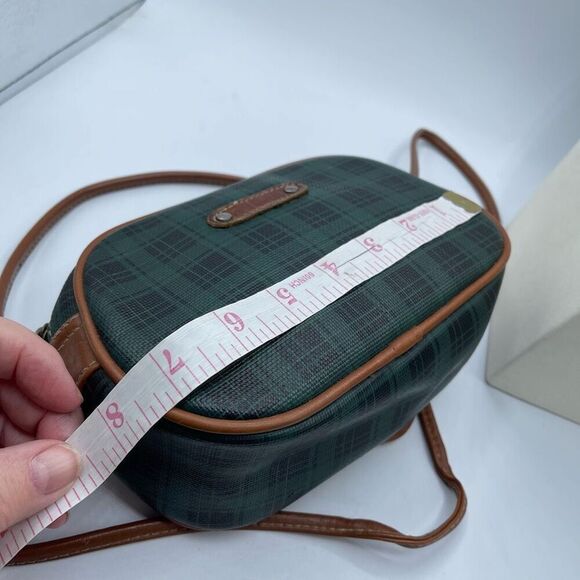 Vintage Plaid Paris Sport Club crossbody bag. - Picture 7 of 12
